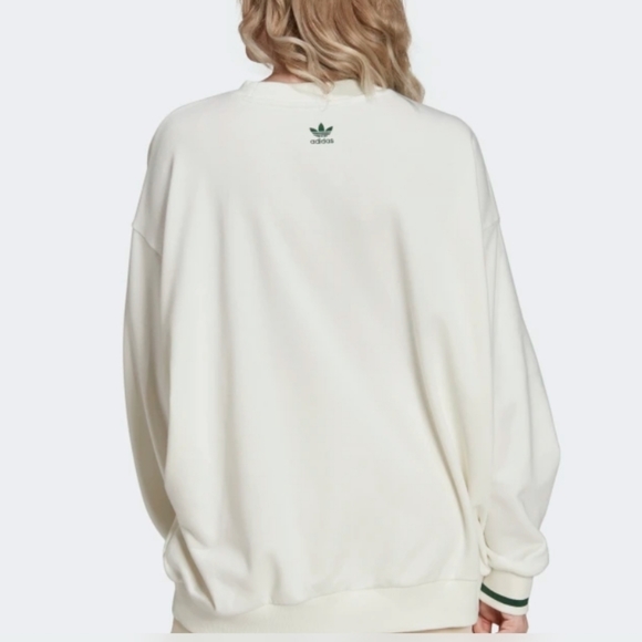 adidas Tops | Adidas Tennis Luxe Graphic Sweater | Poshmark